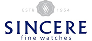 Sincere fine watches - Verz Design website design client