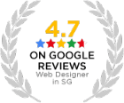 Reviews on Google - Web Designer in Singapore