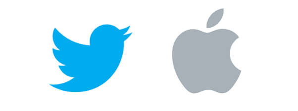 twitter&apple