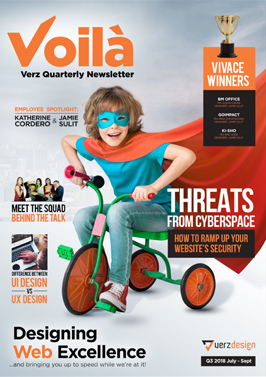 Voila 2018 Q3 Verz Design Newsletter