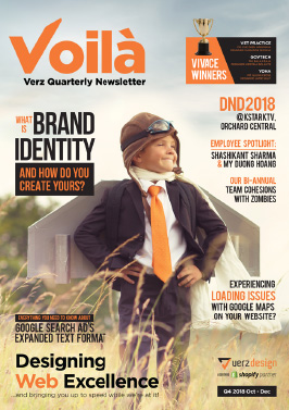 Voila 2018 Q4 Verz Design Newsletter