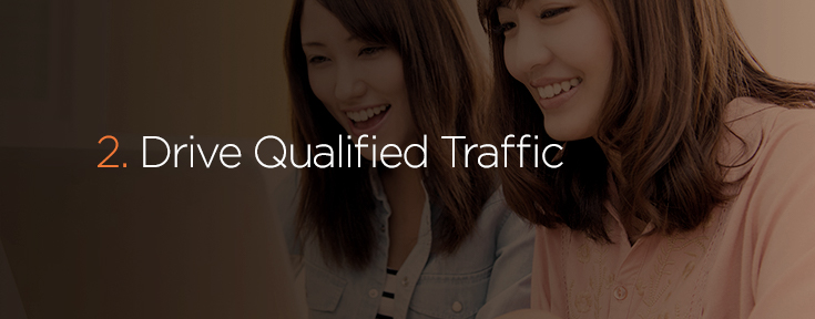 Drive qualified traffic