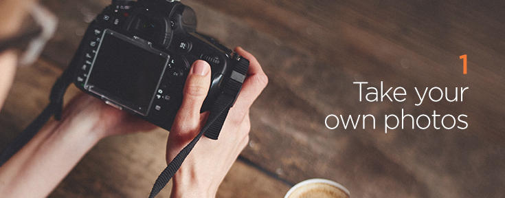 Take your own photos