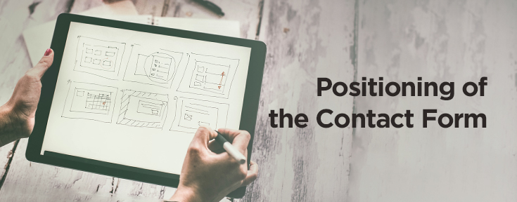 Positioning of the Contact Form