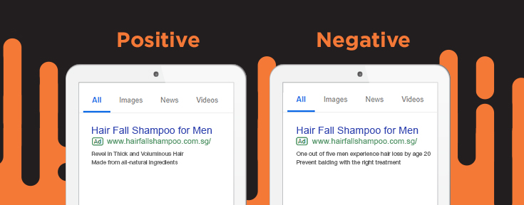 There are two approaches that advertisers can choose from once they’ve deemed that their ads can use emotional triggers