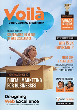 Voila 2019 Q2 Verz Design Newsletter