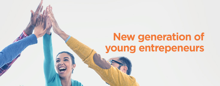 New generation of young entrepreneurs
