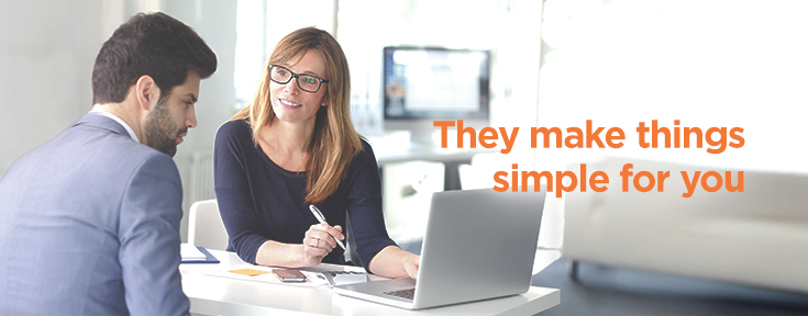 They make things simple for you