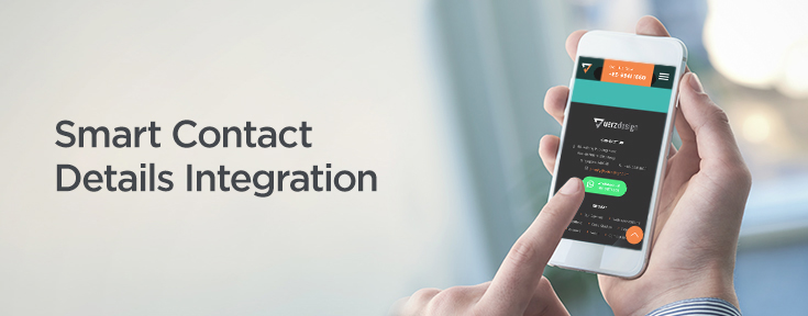 Smart contact details integration