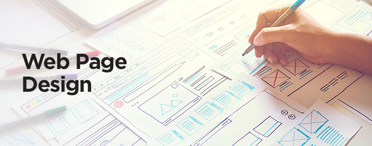 Web page design