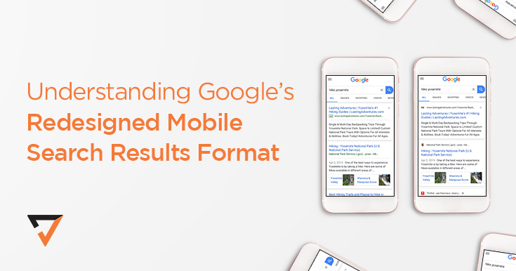 understanding google's redesigned mobile search results format