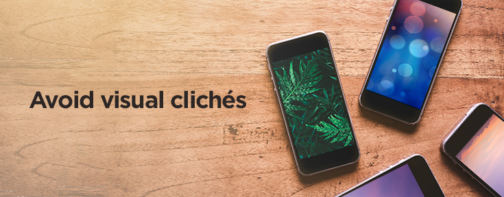 Avoid visual cliches