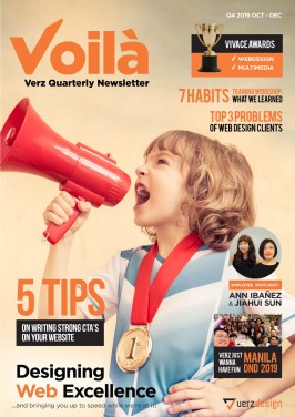 Voila 2019 Q4 Verz Design Newsletter