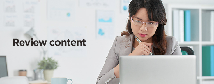 Review content when migrating from magento 1 to magento 2