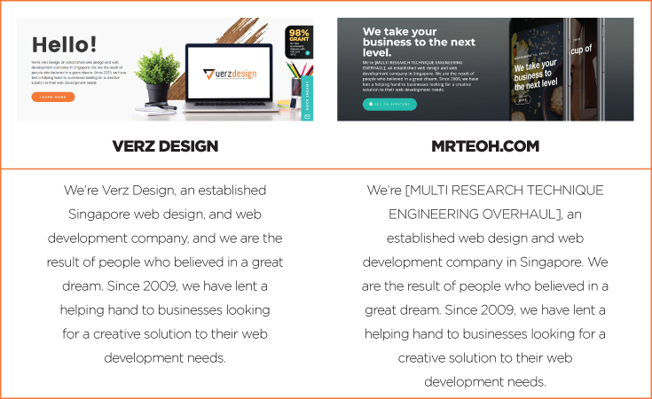 Mrteoh.com's plagiarized content from Verz Design
