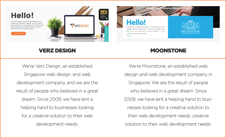 Moonstone's plagiarized content from Verz Design
