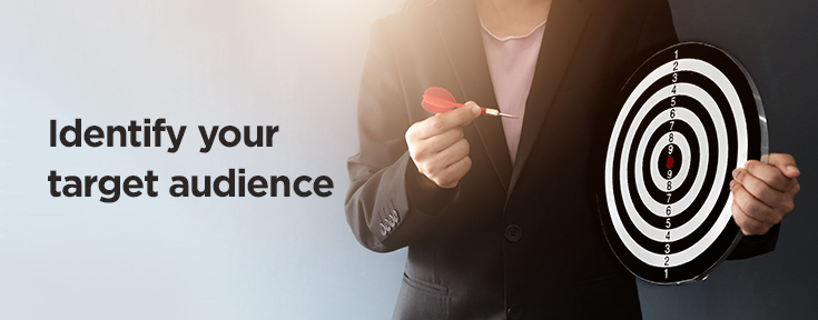 identify your target audience when you answer a web design brief