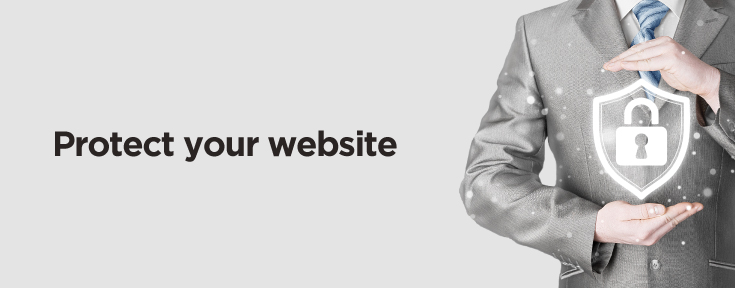 Protect your website