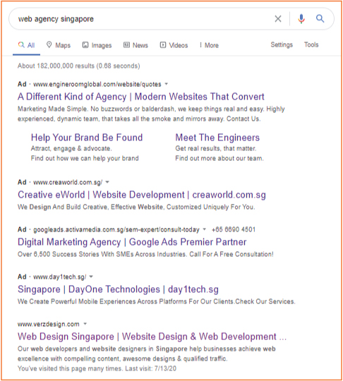 Web design agency Singapore Verz Design