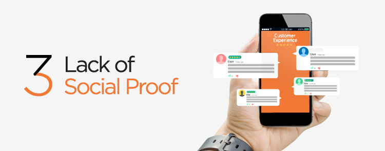 Lack of Social Proof