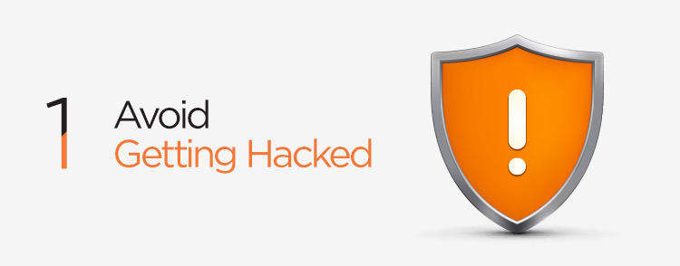 Avoid getting hacked