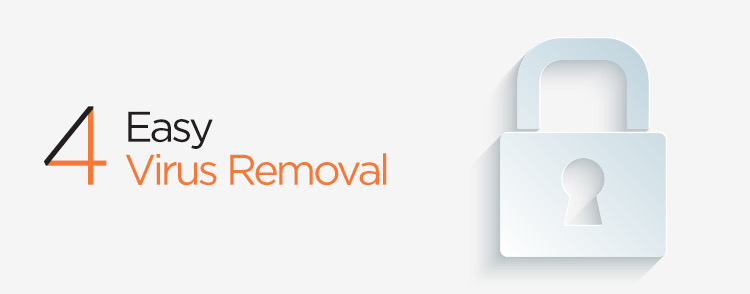 Easy to remove viruses in web maintenance
