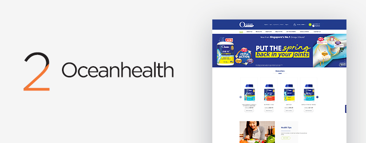 Oceanhealth singapore website for your Chinese New Year shopping
