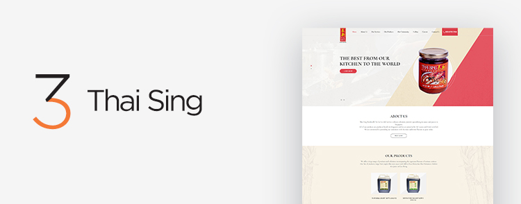 Thai Sing singapore website for your Chinese New Year shopping