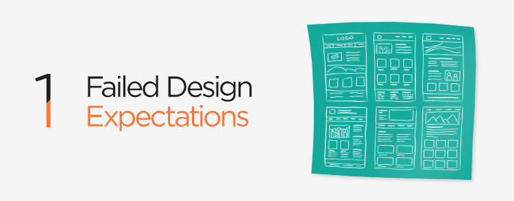Failed design expectations