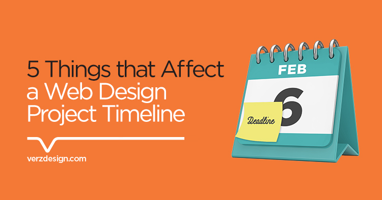 5 things that affect a web design project timeline