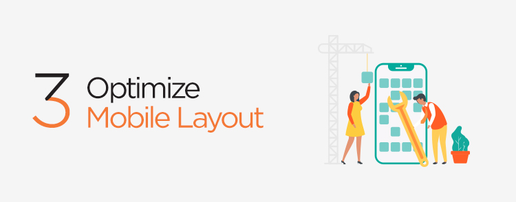 Optimise mobile layout