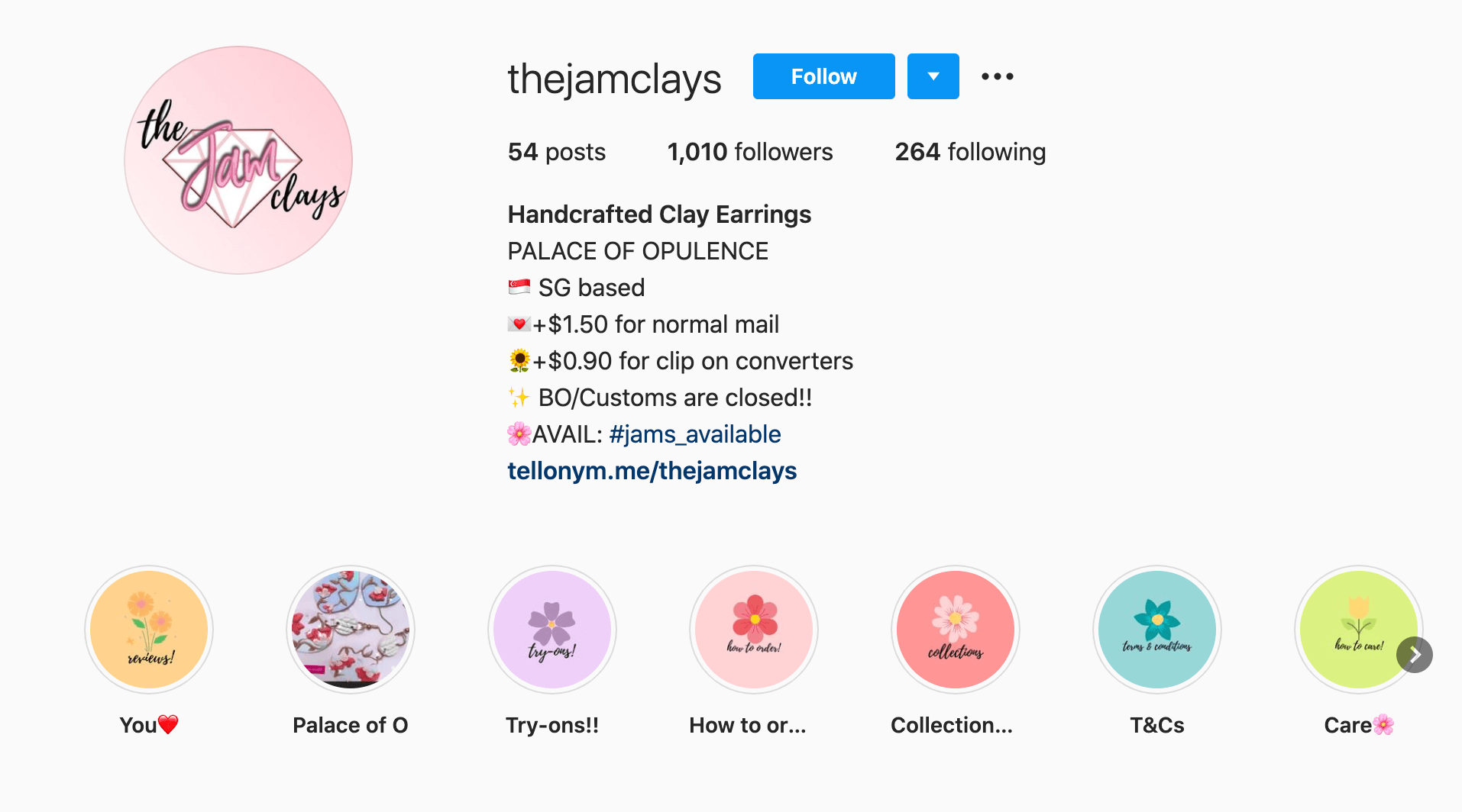 Placing clear and straightforward titles on your highlights on Instagram account