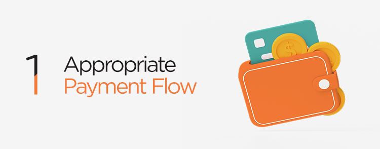 Choose appropriate payment flow