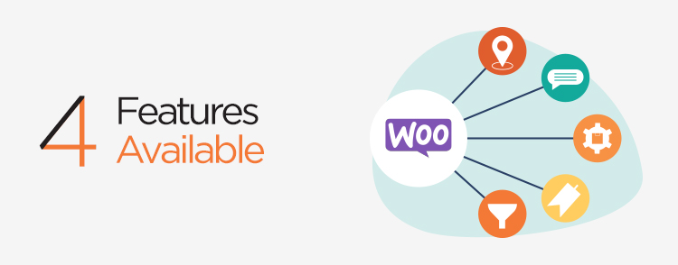 Key features available on WooCommerce store