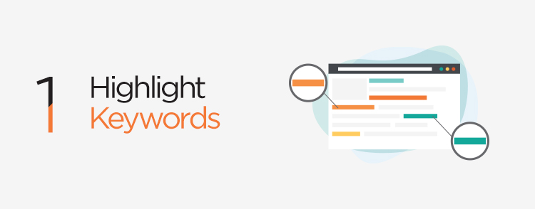 Highlight 1-2 Long-tail Keywords in your posts