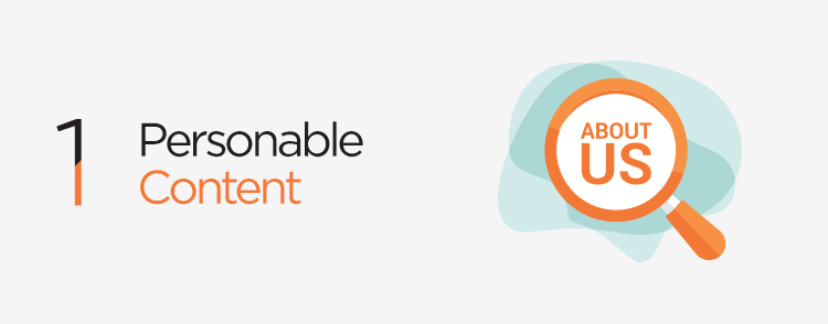 Increase online sales through creating personable content