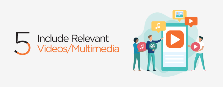 Include relevant Videos/Multimedia