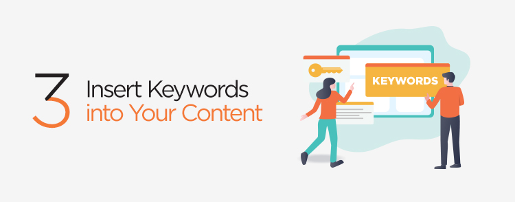 Insert Keywords into Your Content