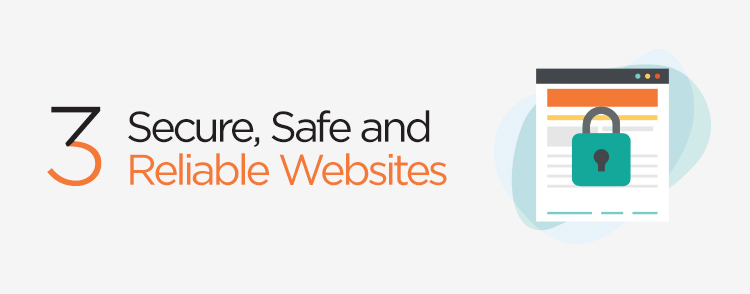 Professional web designers build secure, safe, and reliable websites