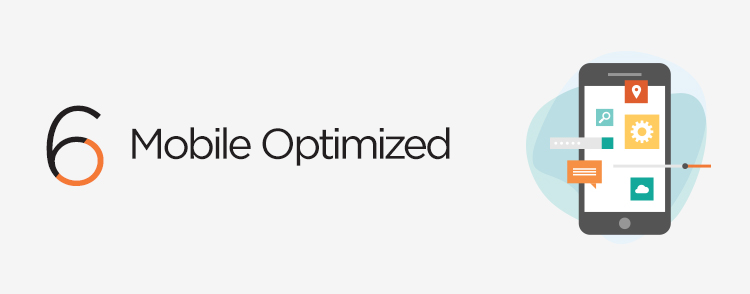 Mobile optimised website