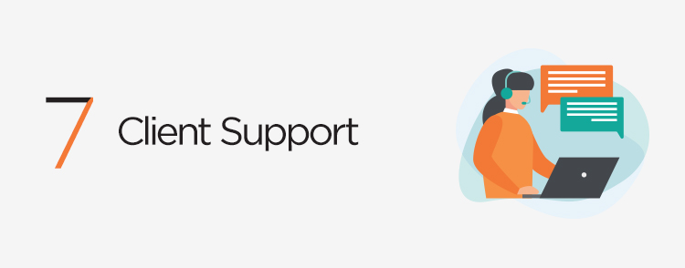 Get better client support with the web design company