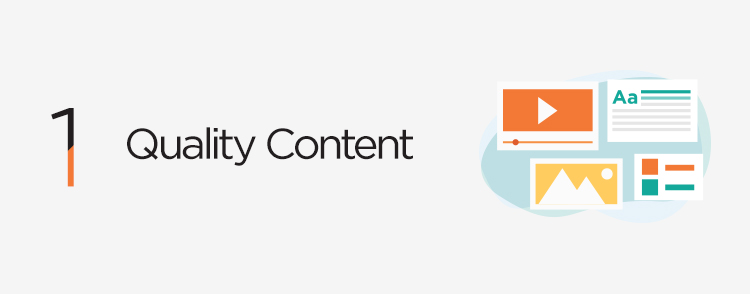 For the effective SEO, high-quality content is important factor in On-Page SEO