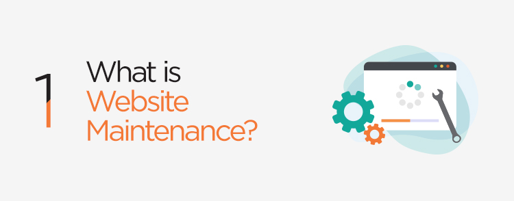 What is website maintenance?
