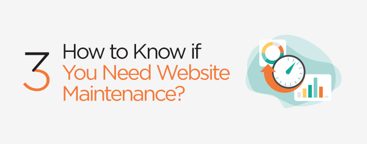 How to know if you need website maintenance?