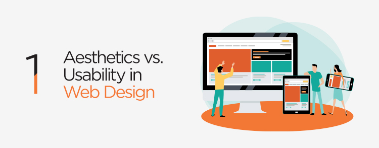 Aesthetics vs. Usability in Web Design