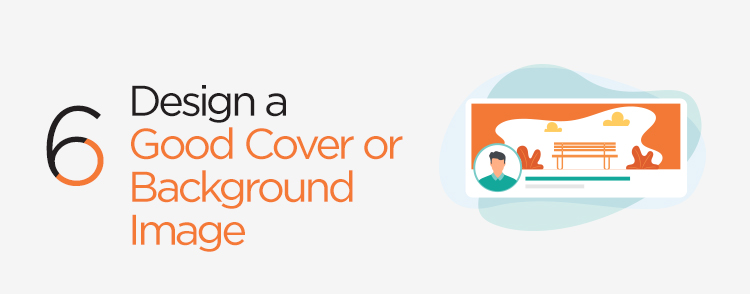 Design a good cover or background image