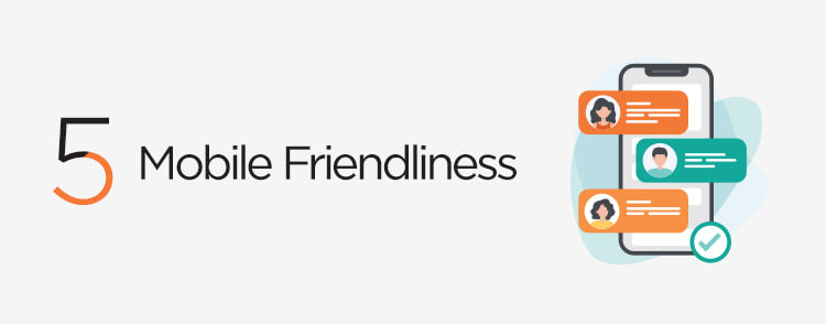 Check mobile friendliness for good eCommerce website