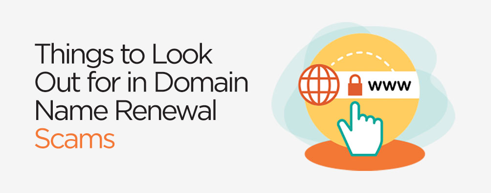 Things to Look Out for in Domain Name Renewal Scams