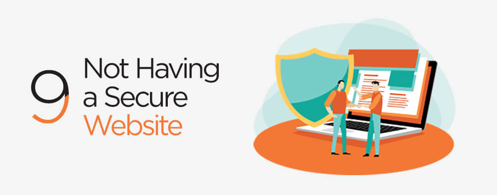 Website without SSL certificate