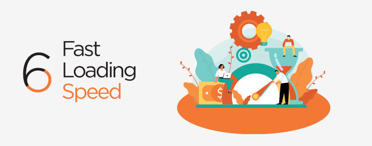 Work on website loading speed to make your website stand out